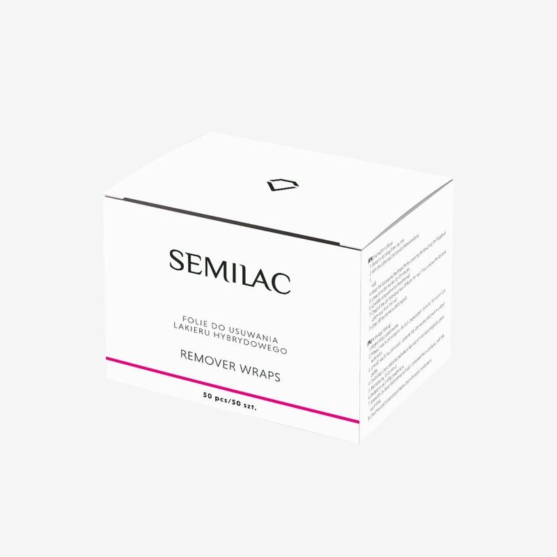 

Средство для снятия оберток Semilac, 50 шт.