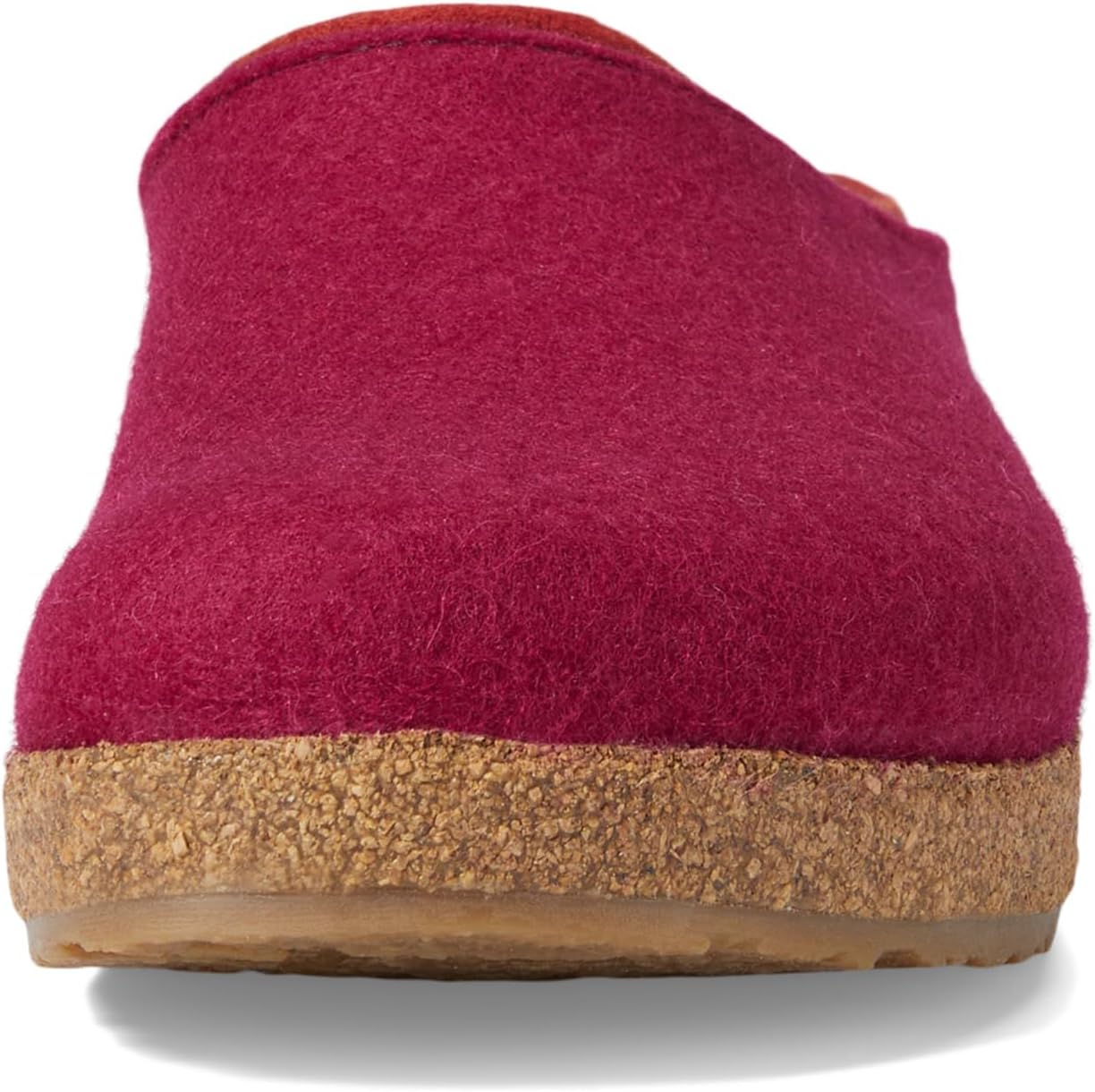 Тапочки HAFLINGER Kris Felt из шерсти унисекс, Port Terracotta — фото 2