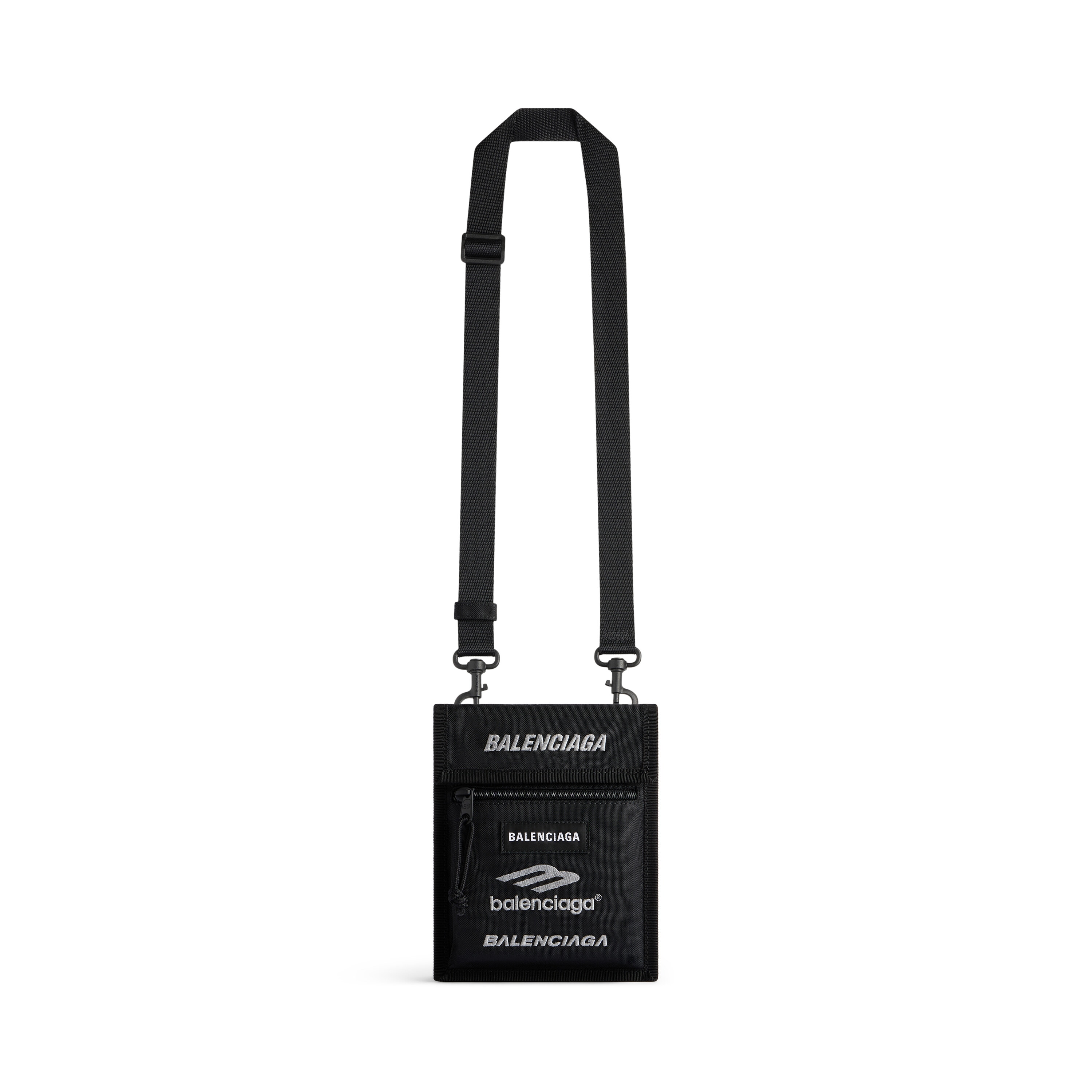 

Маленькая сумка Explorer с ремешком BALENCIAGA, черный