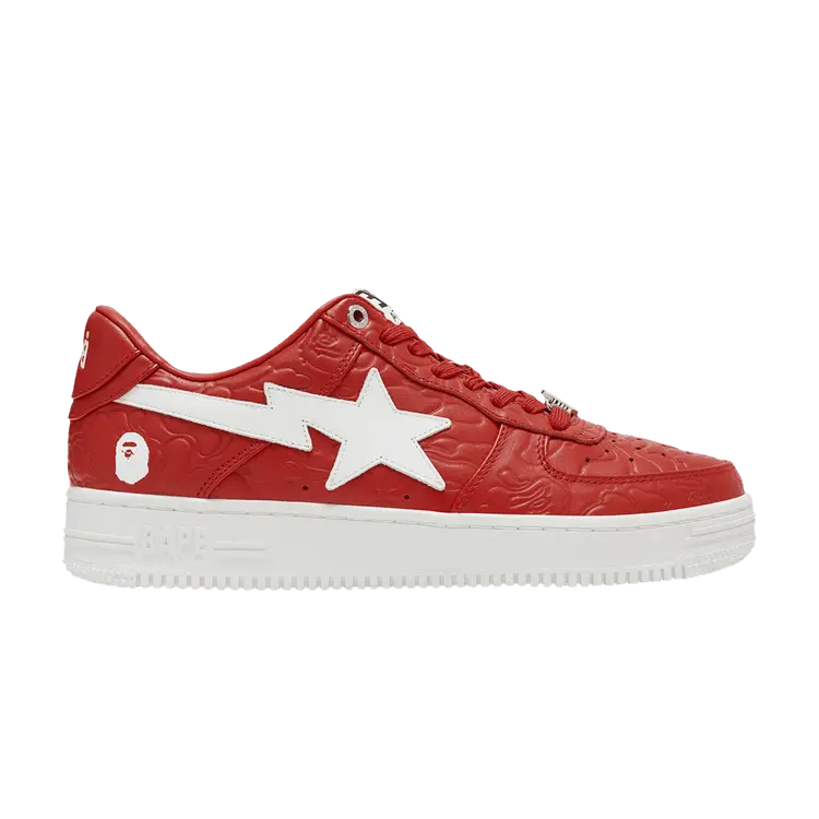 

Кроссовки Bapesta #3 M1, Line Camo Red