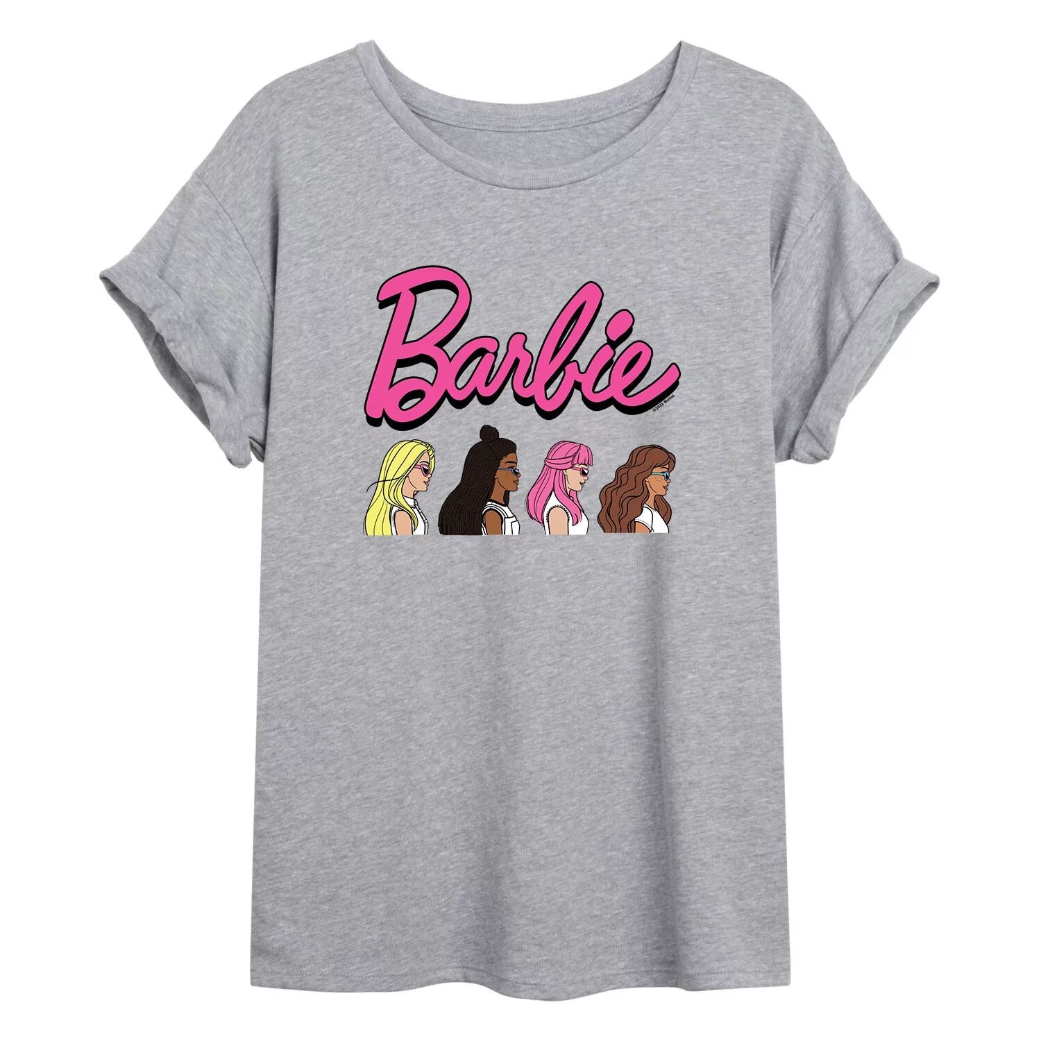 

Футболка с струящимся рисунком Barbie Profiles для юниоров Licensed Character