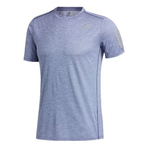 

Футболка adidas Reflective Running Sports Short Sleeve Blue, синий