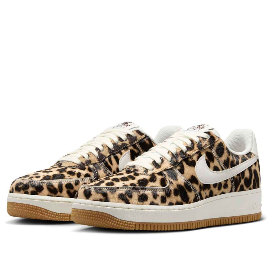 Кроссовки (WMNS) Nike Air Force 1 Low 'Leopard', коричневый — фото 4