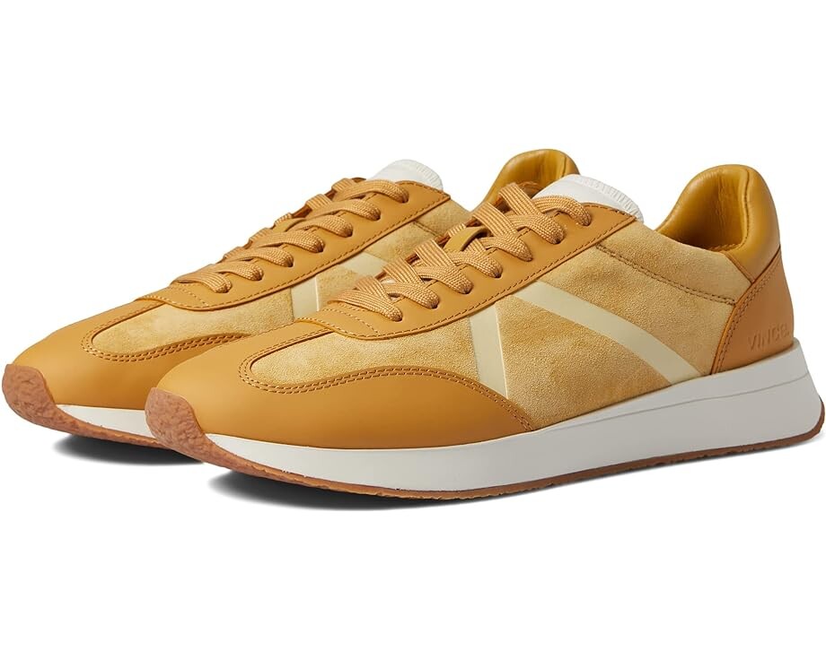 

Кроссовки Vince Ohara-W, цвет Butterscotch Dark Yellow Leather