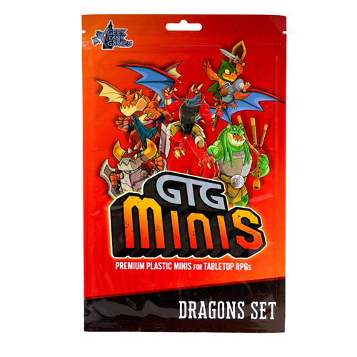 

Фигурка Gtg Minis: Dragon Set