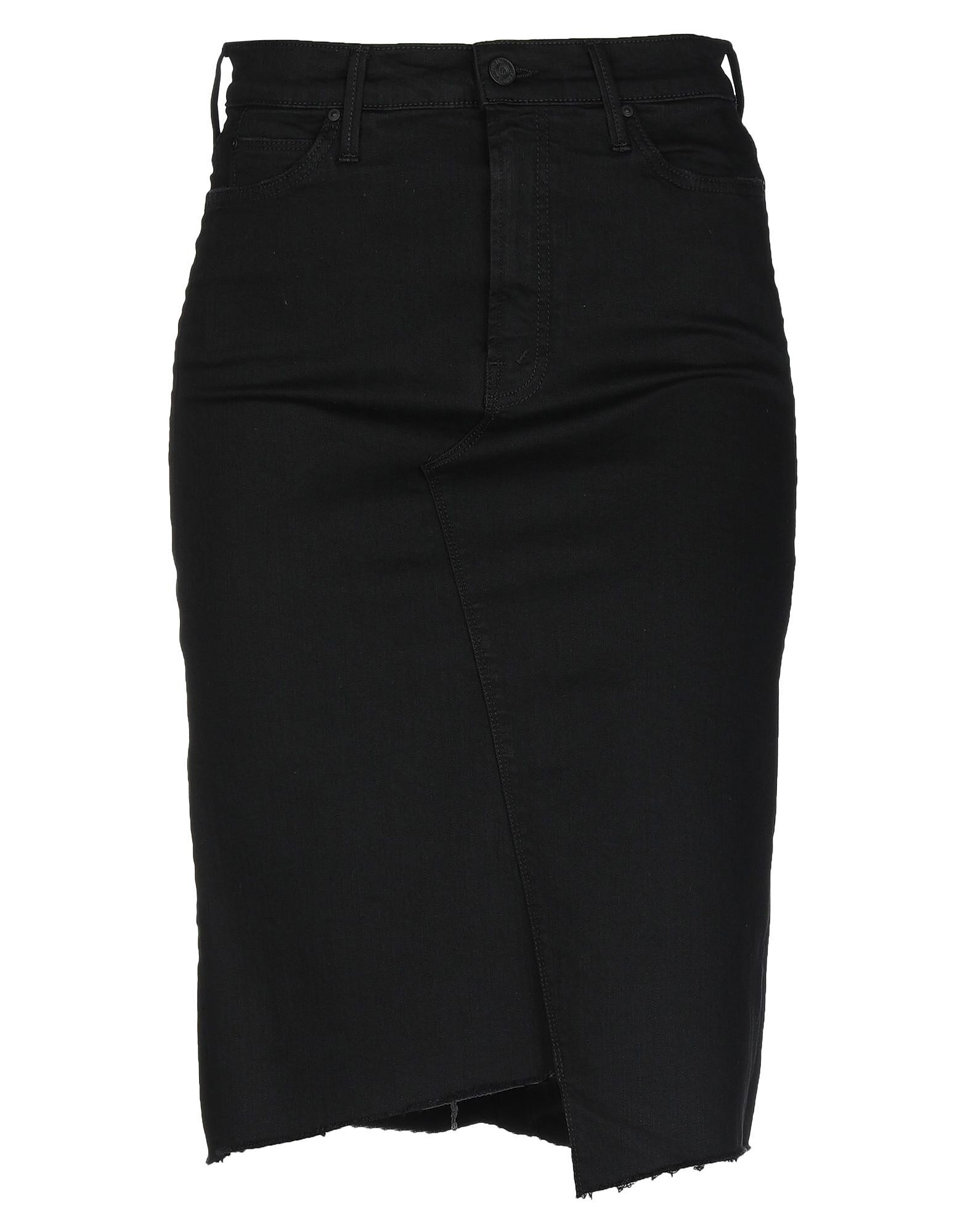 

Джинсовые юбки Mother, черный