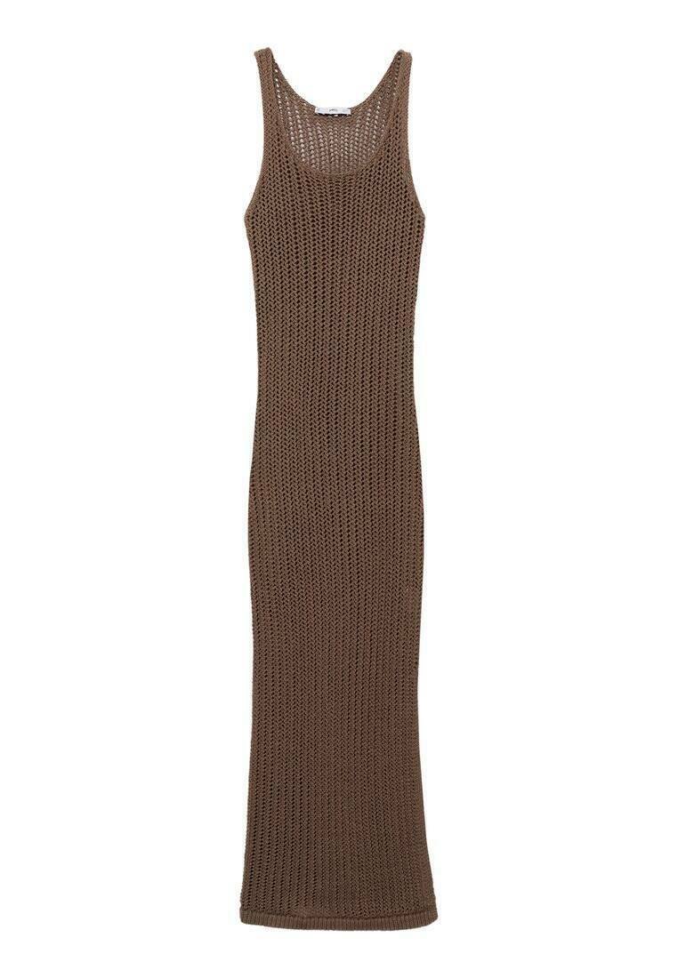 

Платье макси DŁUGA - Jumper dress Mango, коричневый