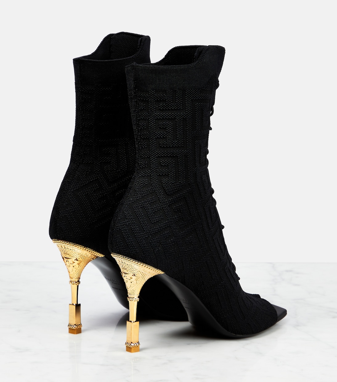 Ботильоны Moneta Balmain, Noir — фото 3