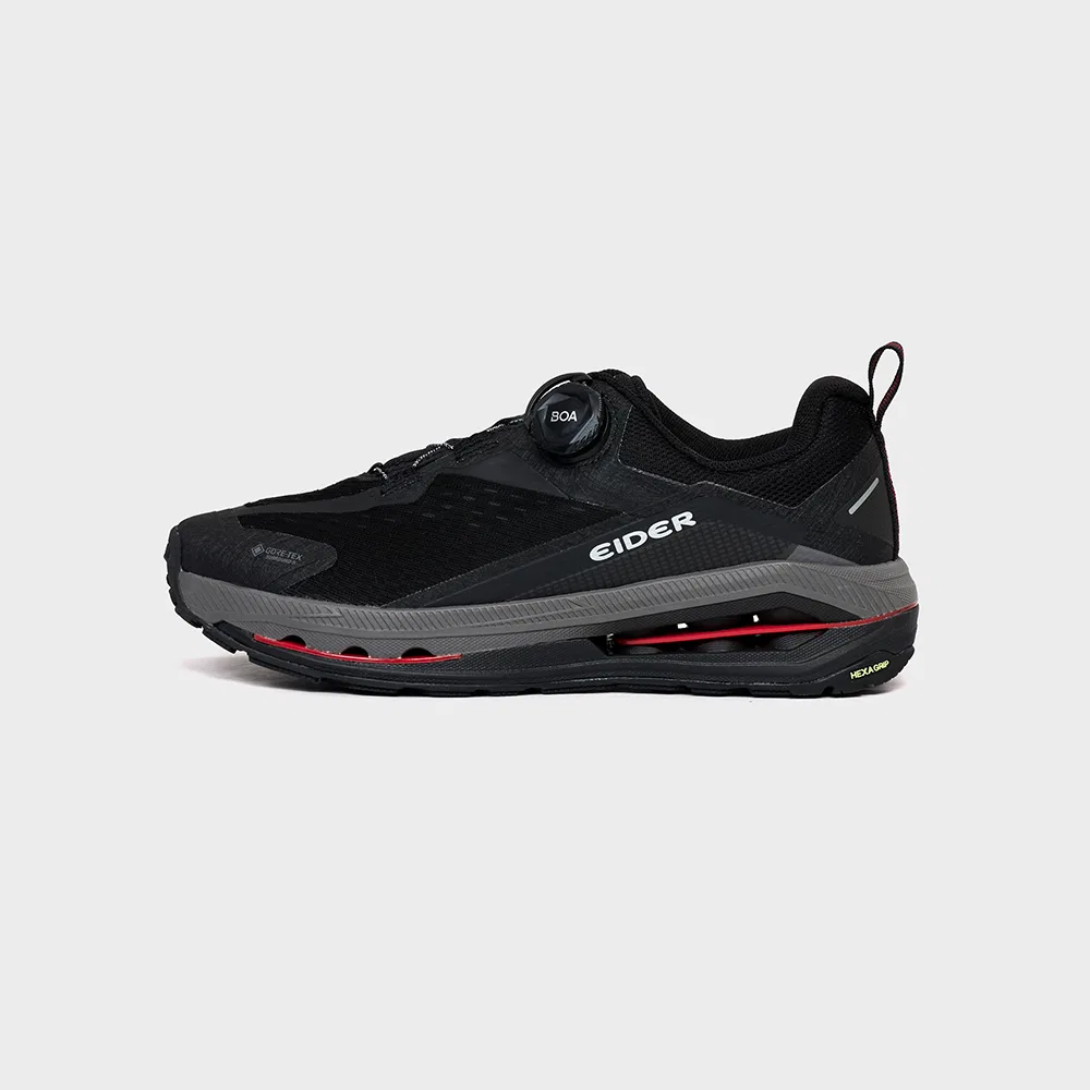 Мужские чёрные гибридные сникеры Eider Flexion