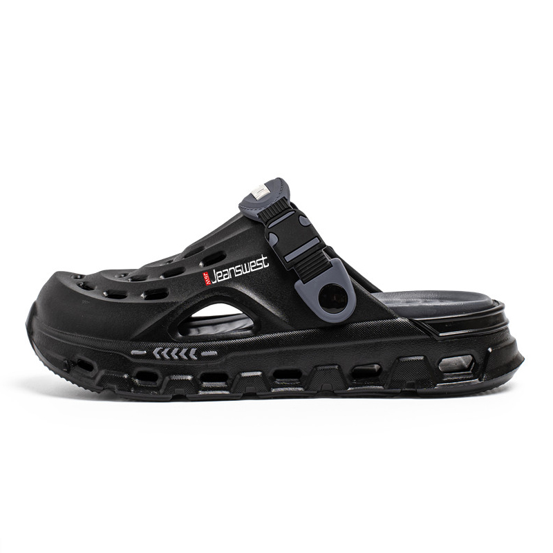 

JEANSWEST Клоги мужские черно-серые, цвет Black Gray