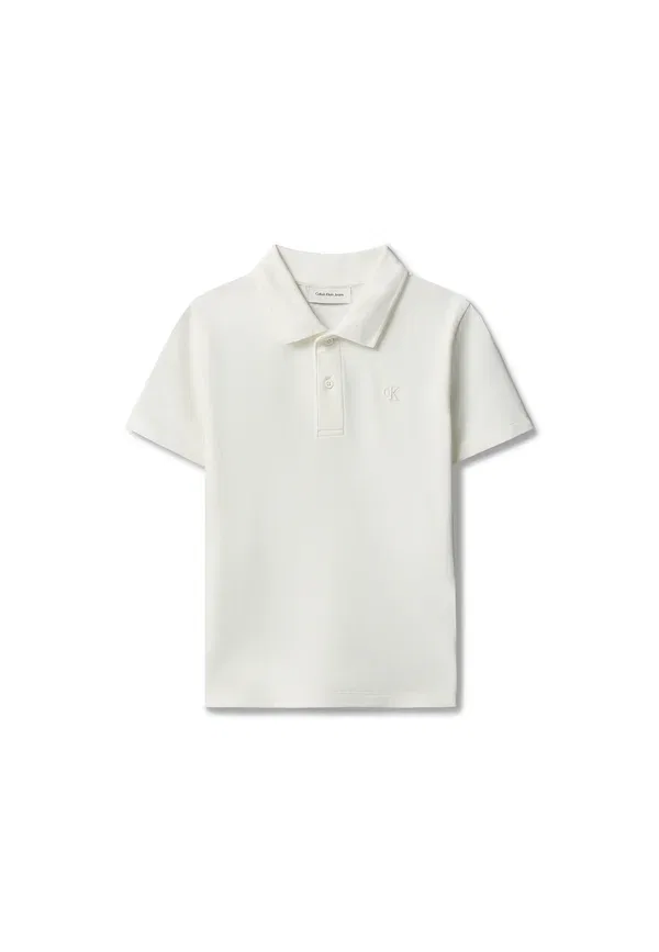 Футболка поло Calvin Klein Jeans, тофу — фото 3