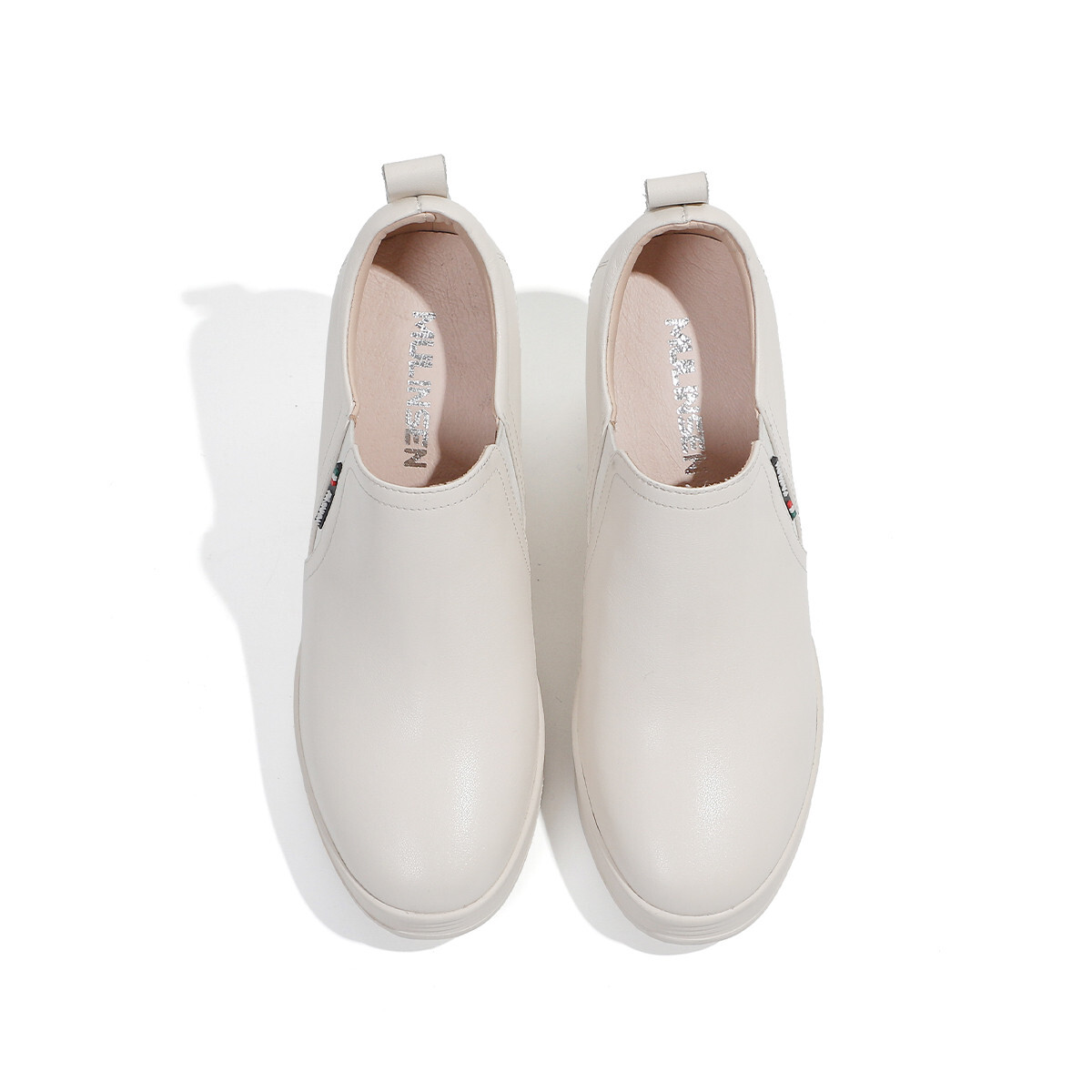 Туфли женские повседневные Women's Casual Shoes Women's Beige Mulinsen — фото 2