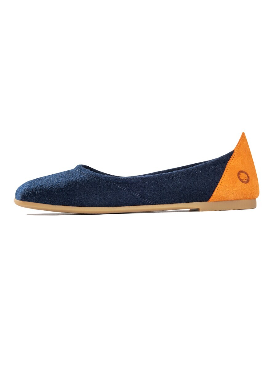 Балетки Baabuk Ballet Flats Wool Blacky, синий