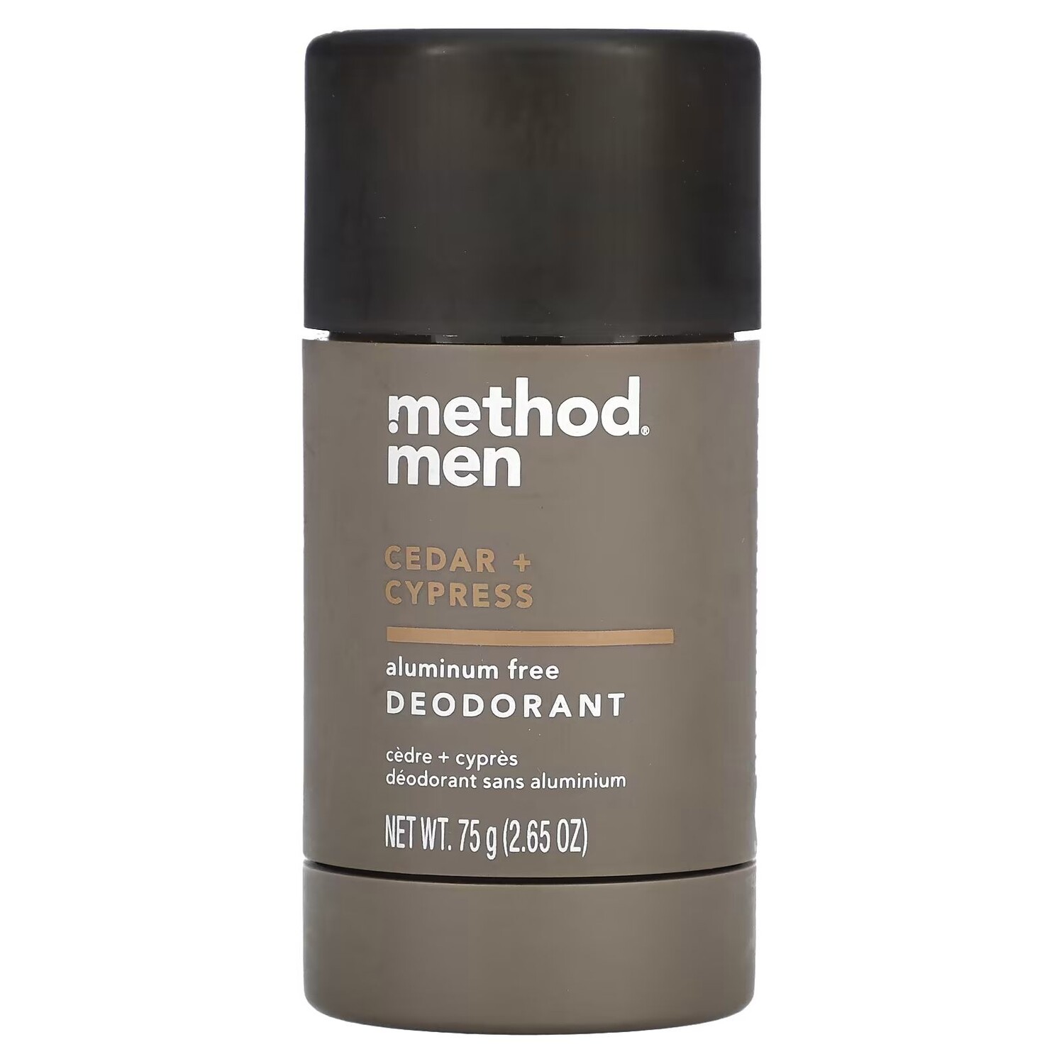 

Мужской дезодорант, кедр + кипарис, 2,65 унции (75 г) Method