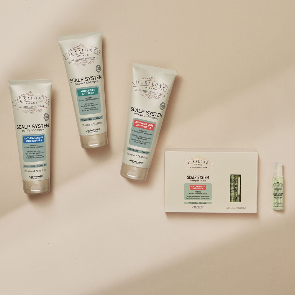 Il salone milano scalp system energyizing shampoo for hair loss treatment Alfaparf Milano, 250 мл — фото 2