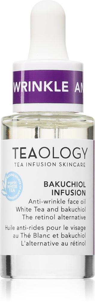 

Масло для лица против морщин с настоем бакучиола, омолаживающая сыворотка для лица Teaology, 15 мл