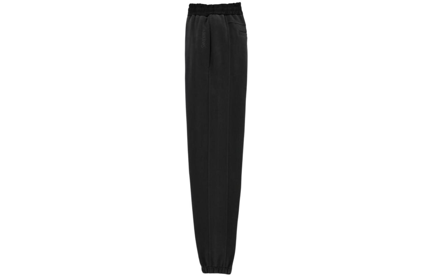 Трикотажные спортивные штаны мужские черные Saint Laurent, черный — фото 2