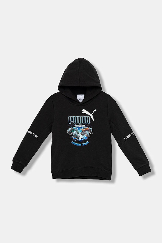 

Детская толстовка с капюшоном HOT WHEELS Graphic Hoodie TR Puma, черный