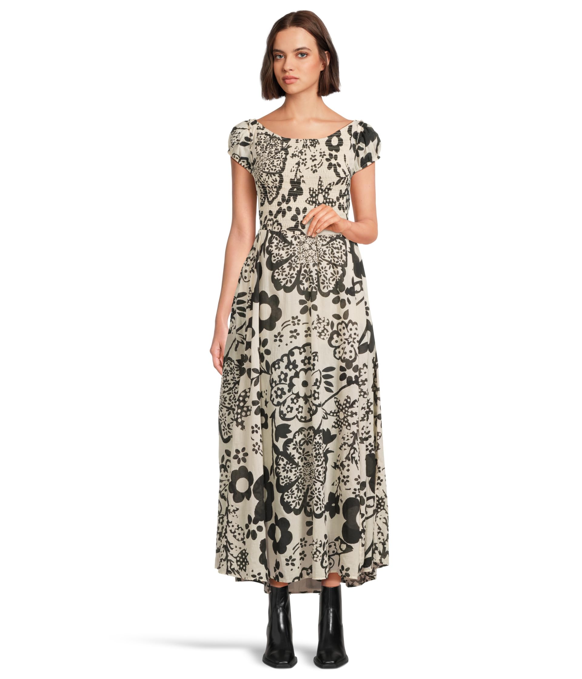 

Платье Free People Ultraviolet Dress, цвет Bright White Combo