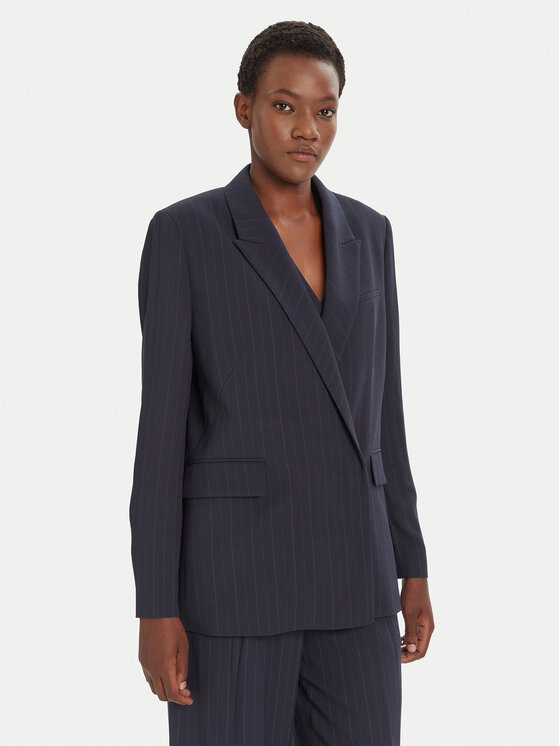 

Пиджак relaxed fit Janka-DB2 50548492 Boss, синий