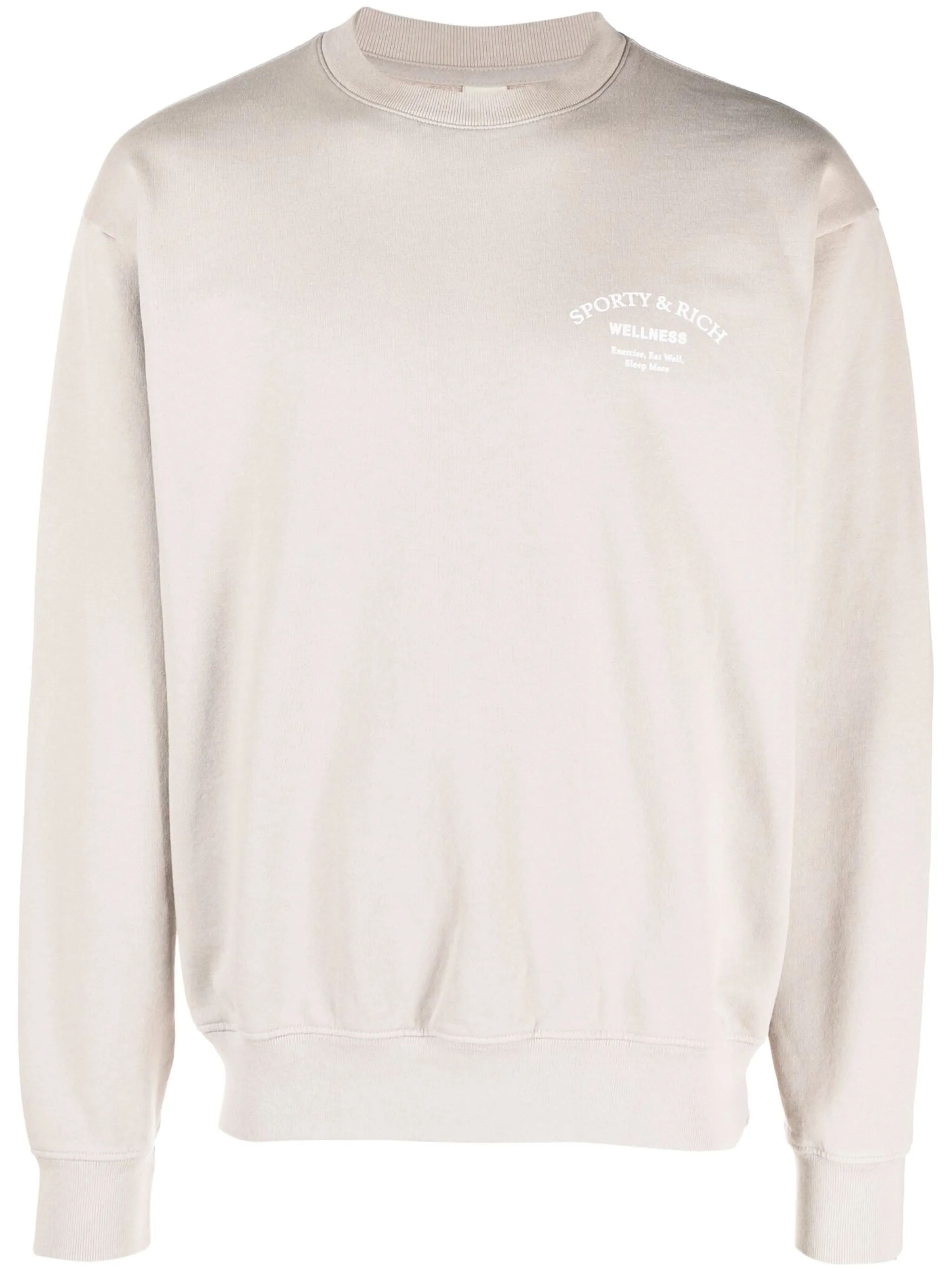 

Толстовка с логотипом Sporty & Rich, белый