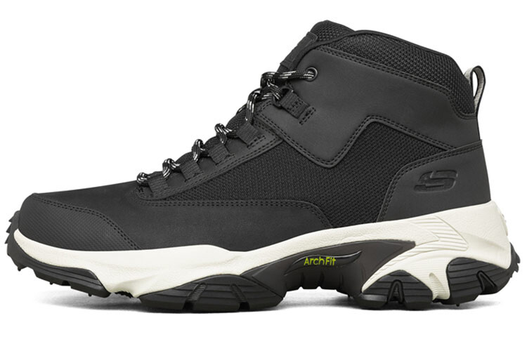 

Кроссовки мужские высокие черные Skechers