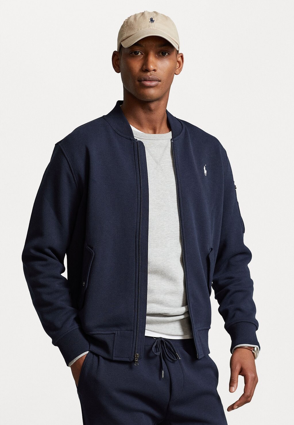 

Толстовка на молнии Polo Ralph Lauren Long Sleeve, темно–синий авиатор, Черный, Толстовка на молнии Polo Ralph Lauren Long Sleeve, темно–синий авиатор