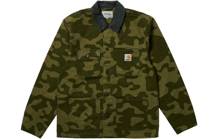 

X Carhartt WIP FW23 Cobranded Series куртка унисекс зеленый Palace