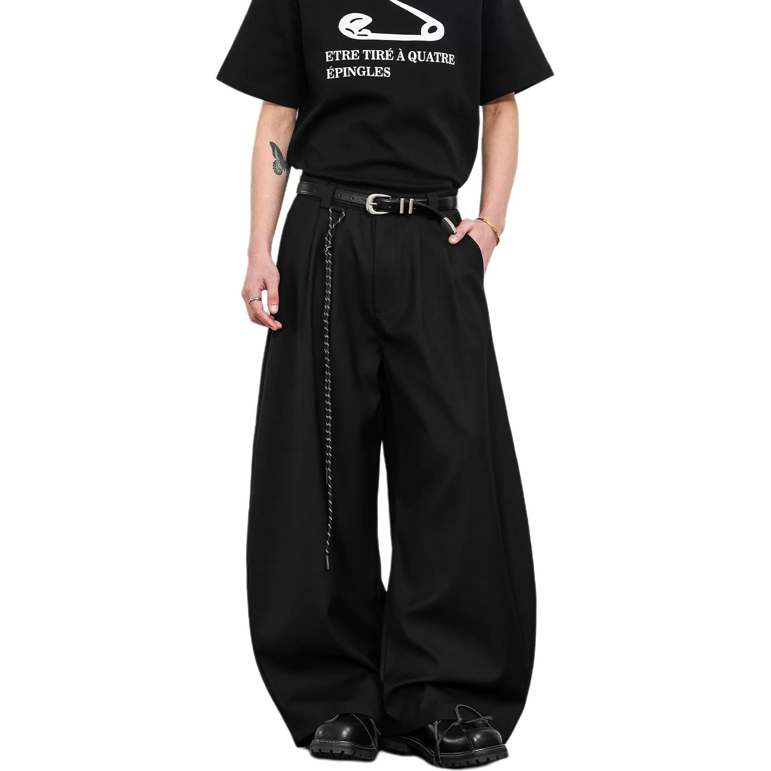 

Брюки Unisex Moderate Wide Leg NEVER RULE, черный