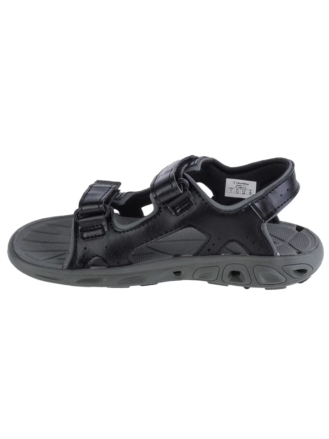 Сандалии COLUMBIA Columbia Youth Techsun Vent Sandal черного цвета — фото 2