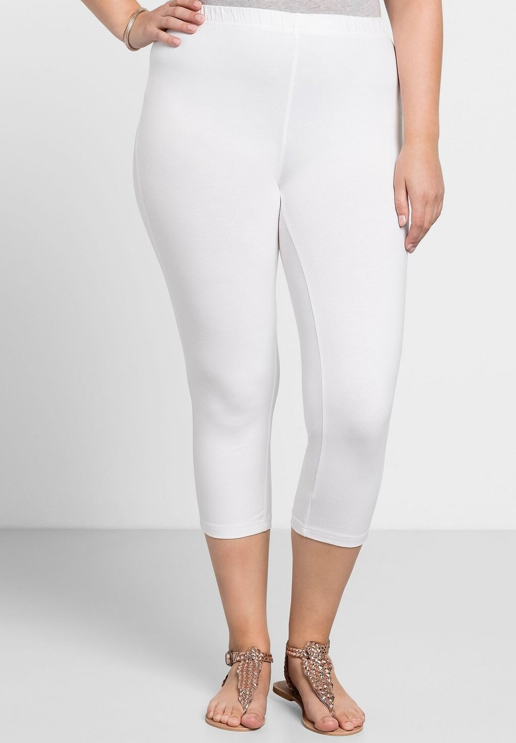 

Леггинсы CAPRI Leggings Sheego, белый