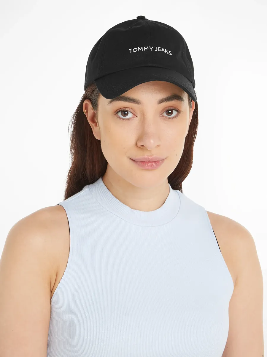 

Бейсбольная кепка Tommy Jeans "TJW LINEAR LOGO CAP", черный