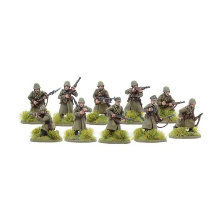 

Польский пехотный отряд в шинелях, Bolt Action - Polish (28mm)