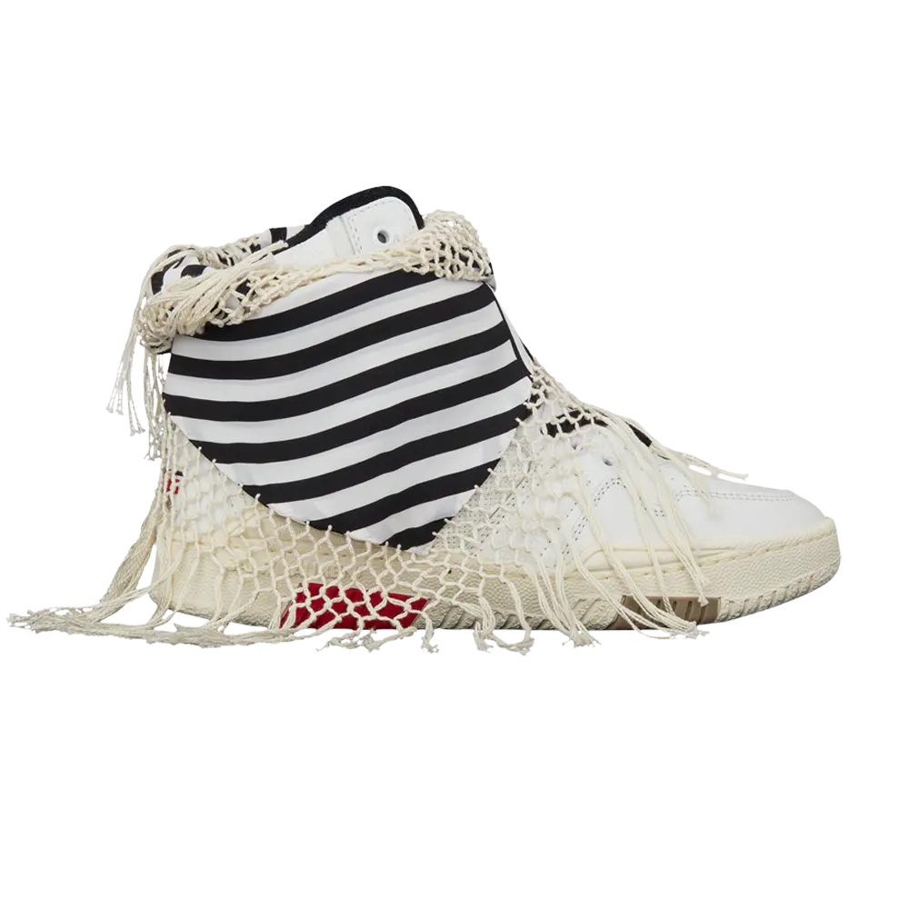 Высокие кроссовки Saint Laurent Smith High, белый