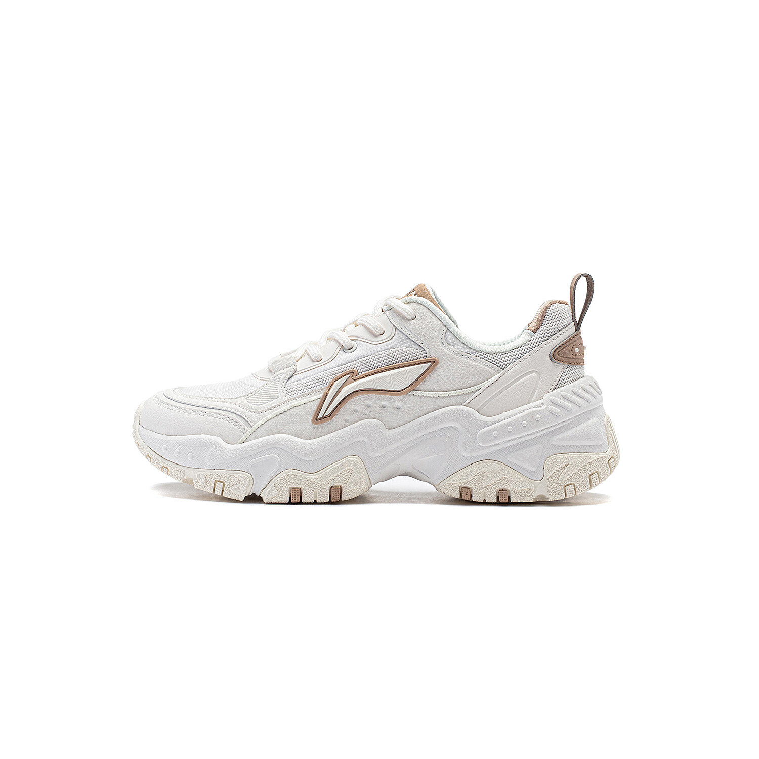

Кроссовки LINING Chunky Sneakers Women's Low-top White, белый