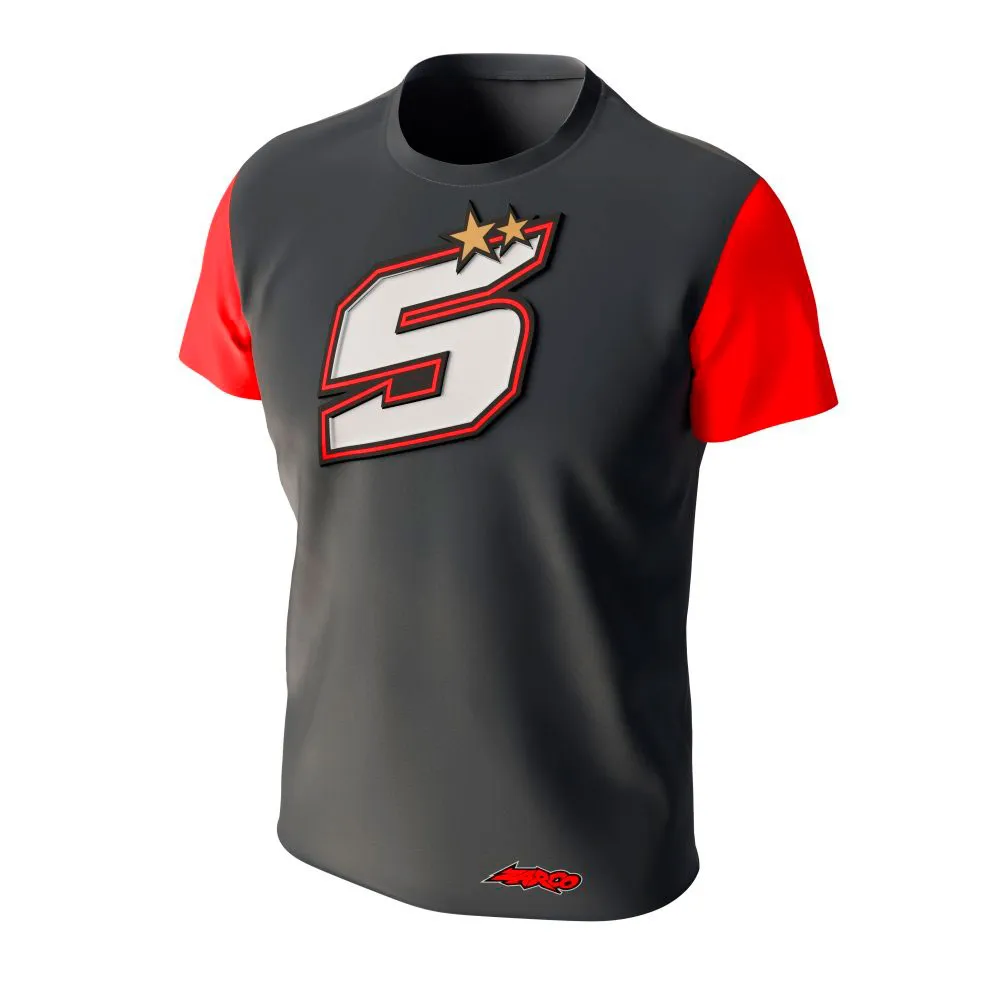 

Футболка с коротким рукавом Ixon Johann Zarco 24, серый