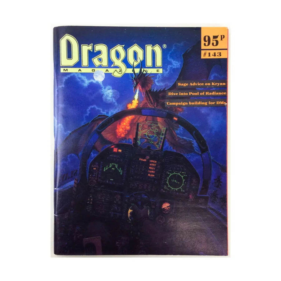 

Журнал #143 "Running Your World, DM Secrets, Civil War Between the Elves and Dwarves", Dragon Magazine (UK Edition) #101 - #150