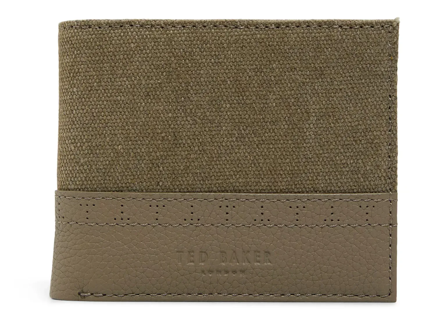

Кошелёк Camden Bifold Ted Baker, Olive Green Fabric/Leather