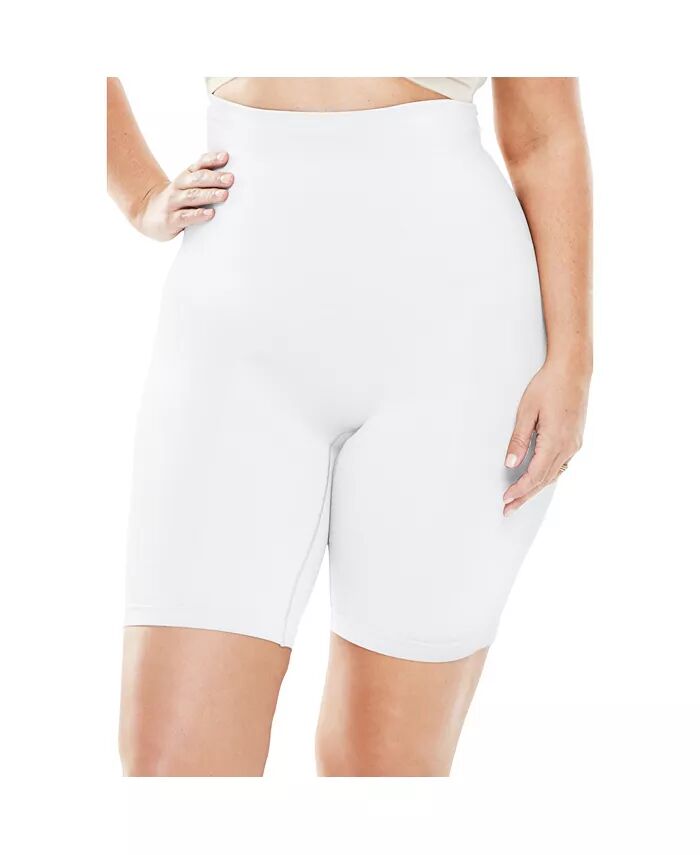 

Женский утягивающий бандаж Instant Shaper Medium Control Seamless Thigh Slimmer Secret Solutions, белый