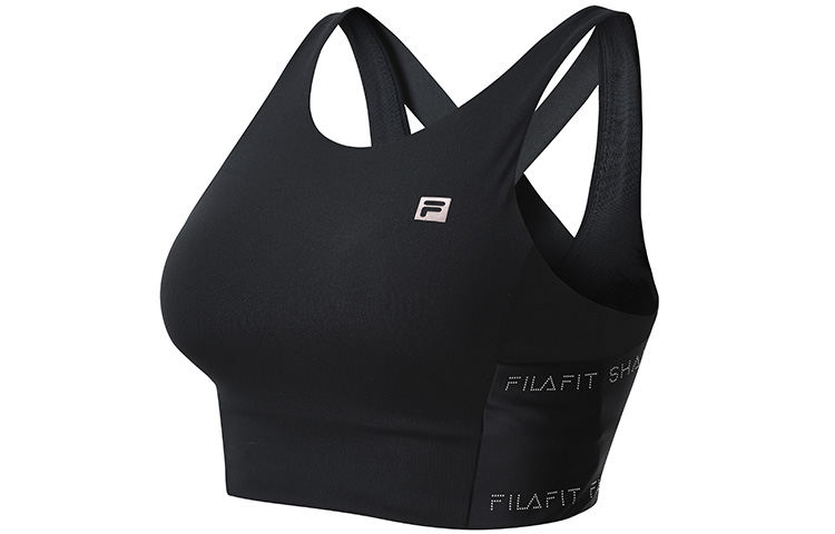 

Футболка женская безрукавная спортивная Athletics Pitch Black FILA
