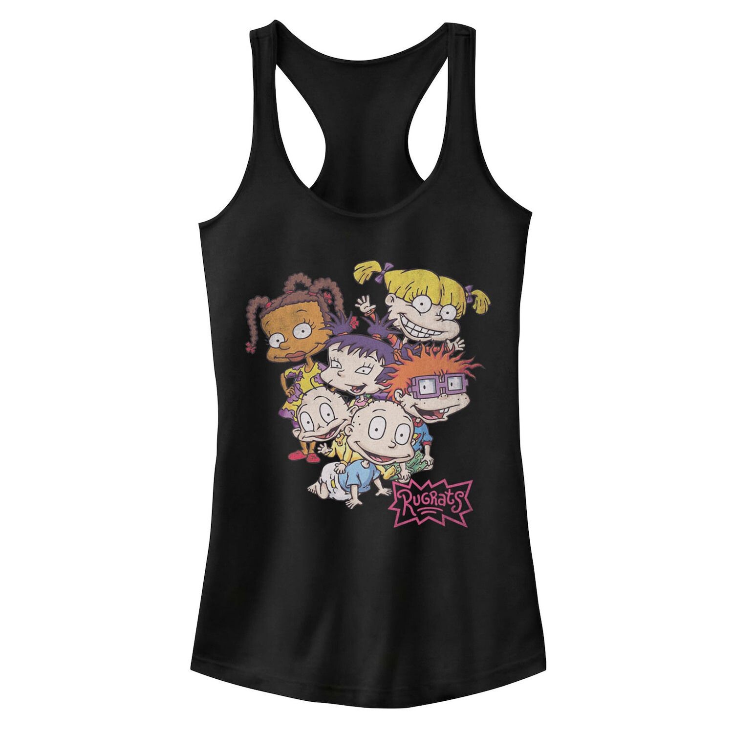 

Классическая майка для групп Nickelodeon Rugrats Baby Pile Smiles Licensed Character