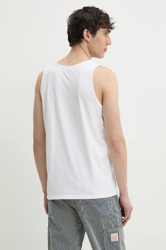 Хлопковая футболка HOUSEMARK TANK Levi'S, белый — фото 3