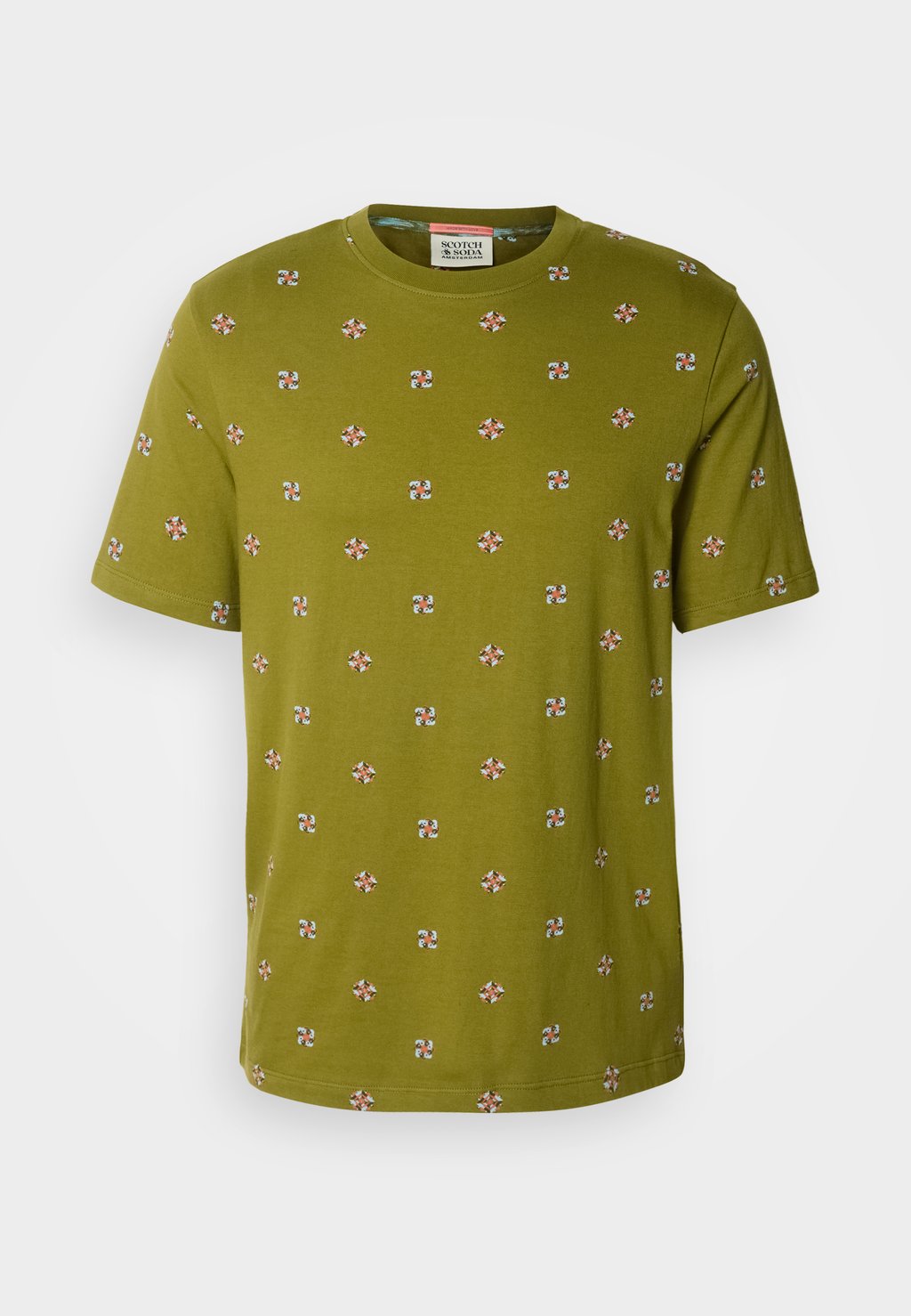 

Футболка с принтом MINI ALL OVER PRINT Scotch & Soda, хаки