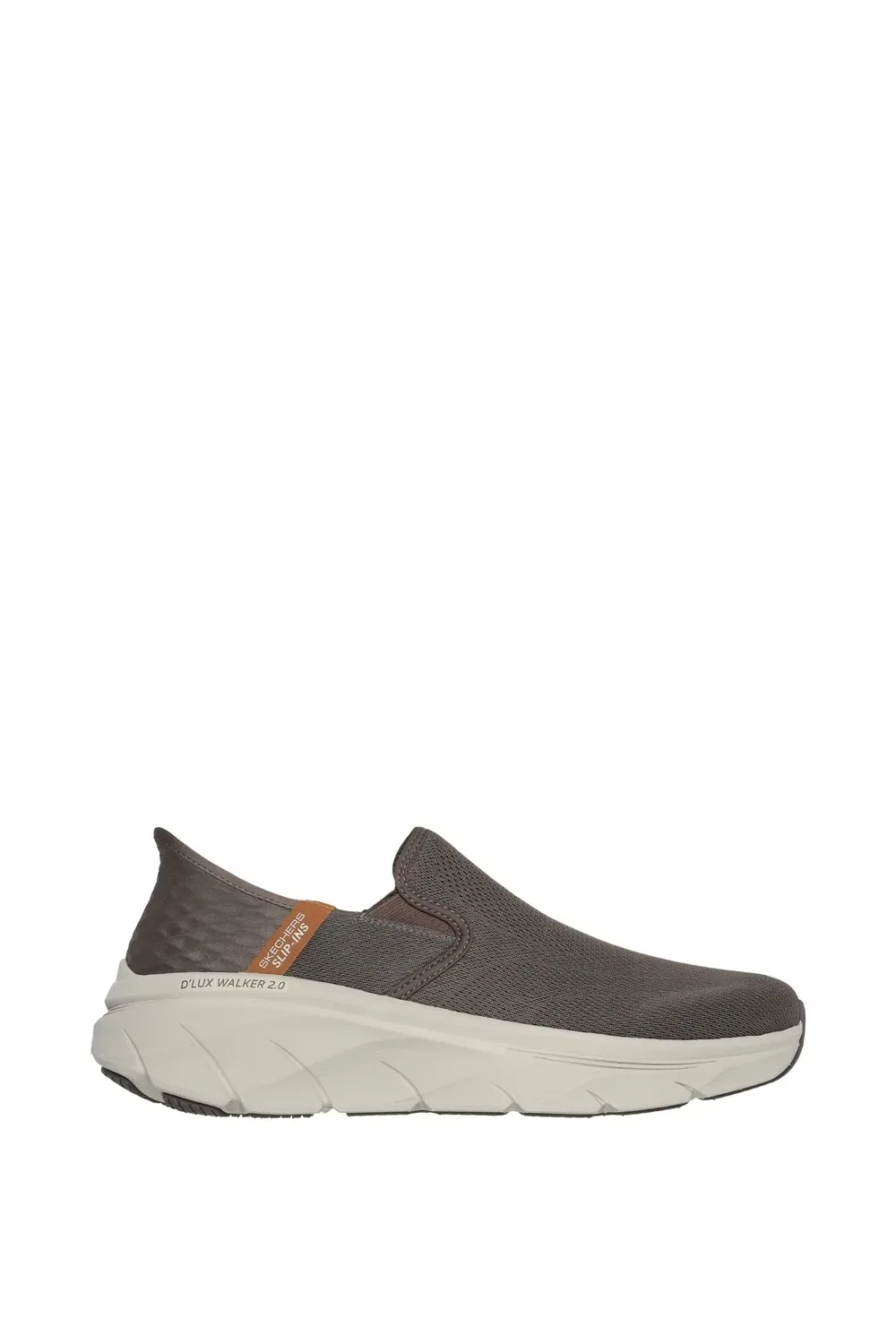 Кроссовки Slip-ins Relaxed Fit D'Lux Walker 2.0 Skechers, коричневый — фото 4