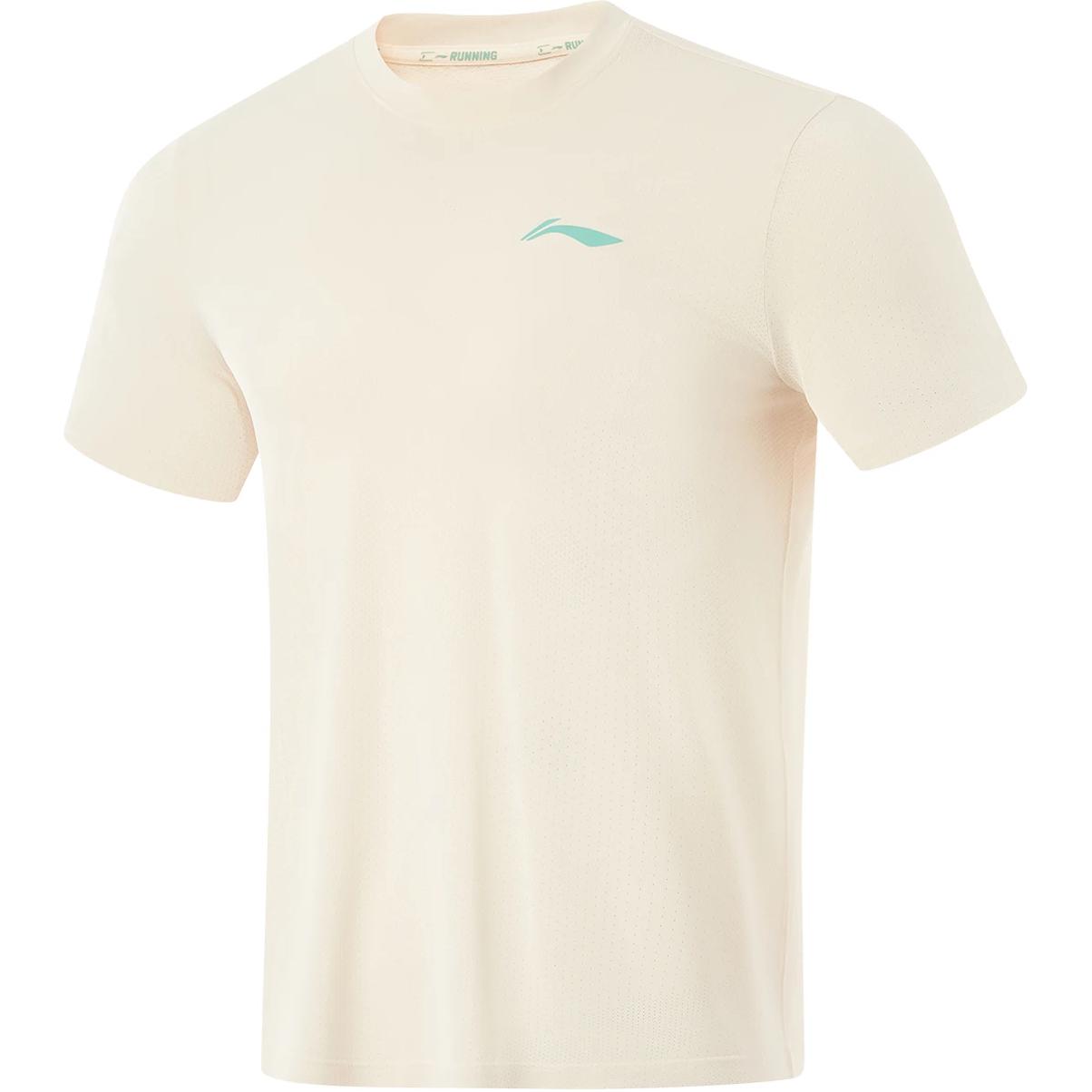 

Футболка для бега LiNing Rock White Gray мужская