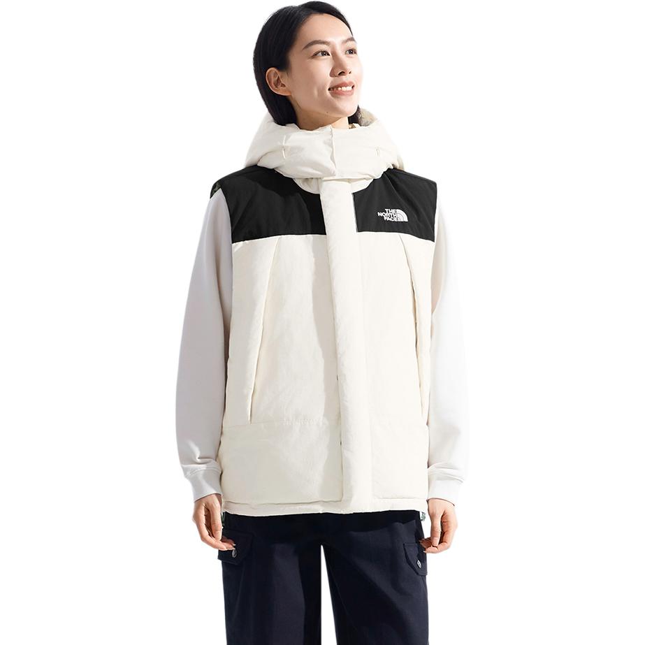 

THE NORTH FACE Городской исследовательский пуховик унисекс, EI7/Dune White/Shale Cyan