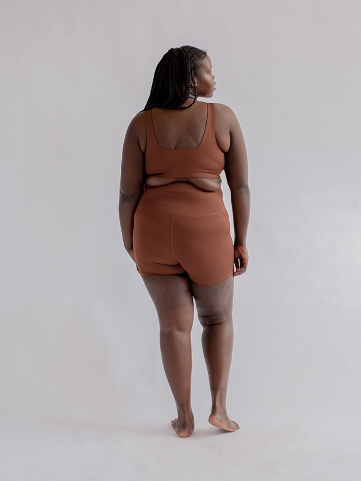 

Спортивный бюстгальтер girlfriend collective, светло-синий