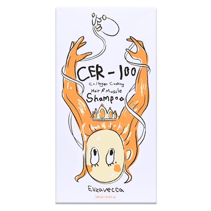 Шампунь для волос Cer-100 Collagen Coating A+ Muscle 16,9 жидких унций Elizavecca — фото 2