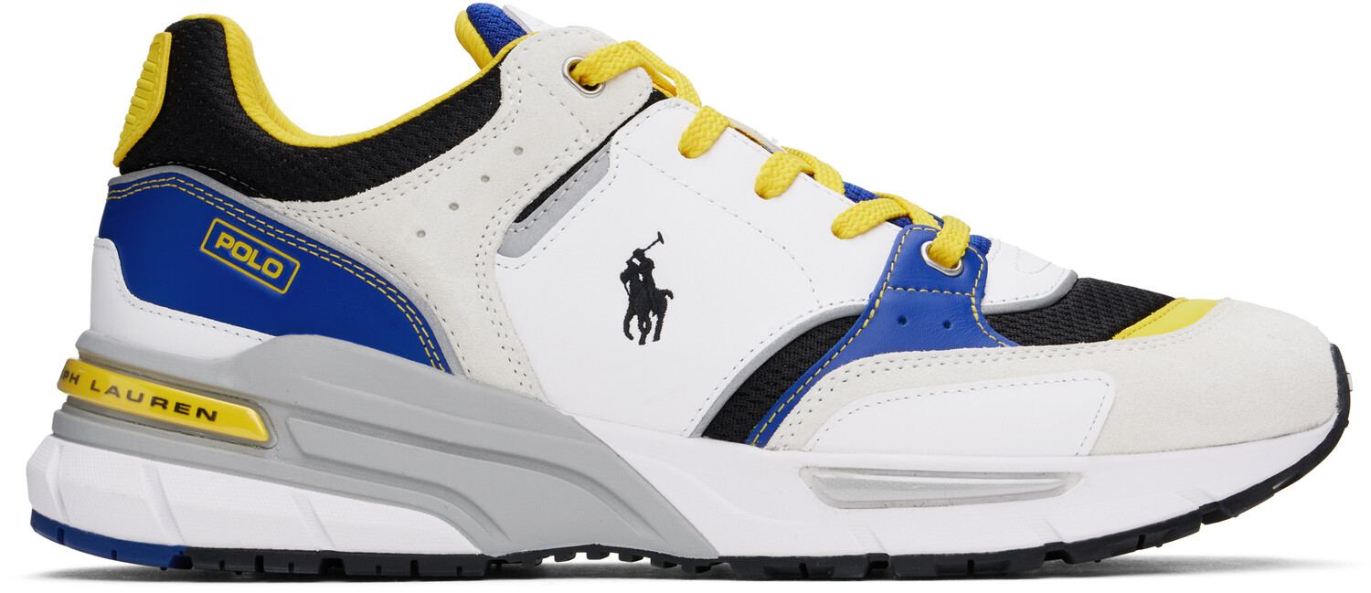 

Белые кроссовки Trackster 200 Polo Ralph Lauren