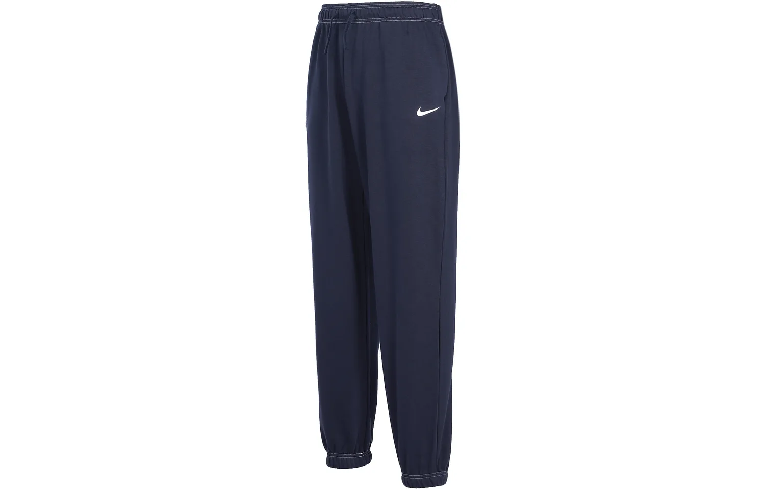 Вязаные спортивные штаны женские Obsidian с манжетами Nike, Obsidian Color — фото 4